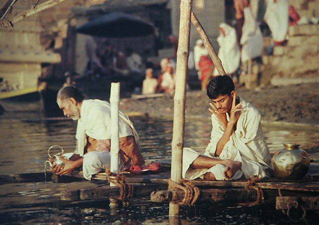 Praying on the Ghats